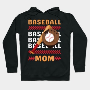 Best Baseball Mom Gift for Baseball Mother mommy mama Hoodie